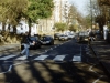 Crossing Abbey Road, London, England